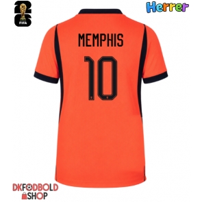 Holland Memphis Depay #10 Hjemmebanetrøje VM 2026 Kort ærmer